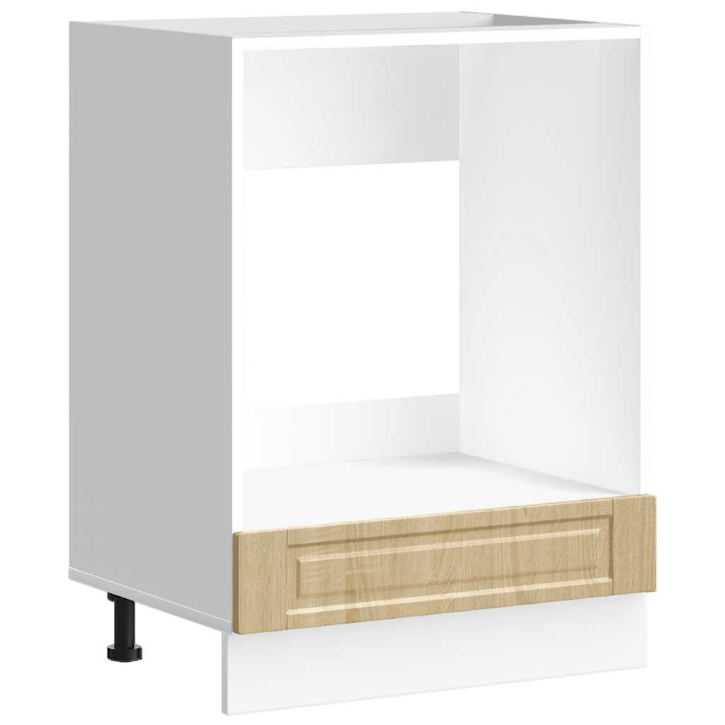 Oven Cabinet Porto Sonoma Oak Engineered Wood